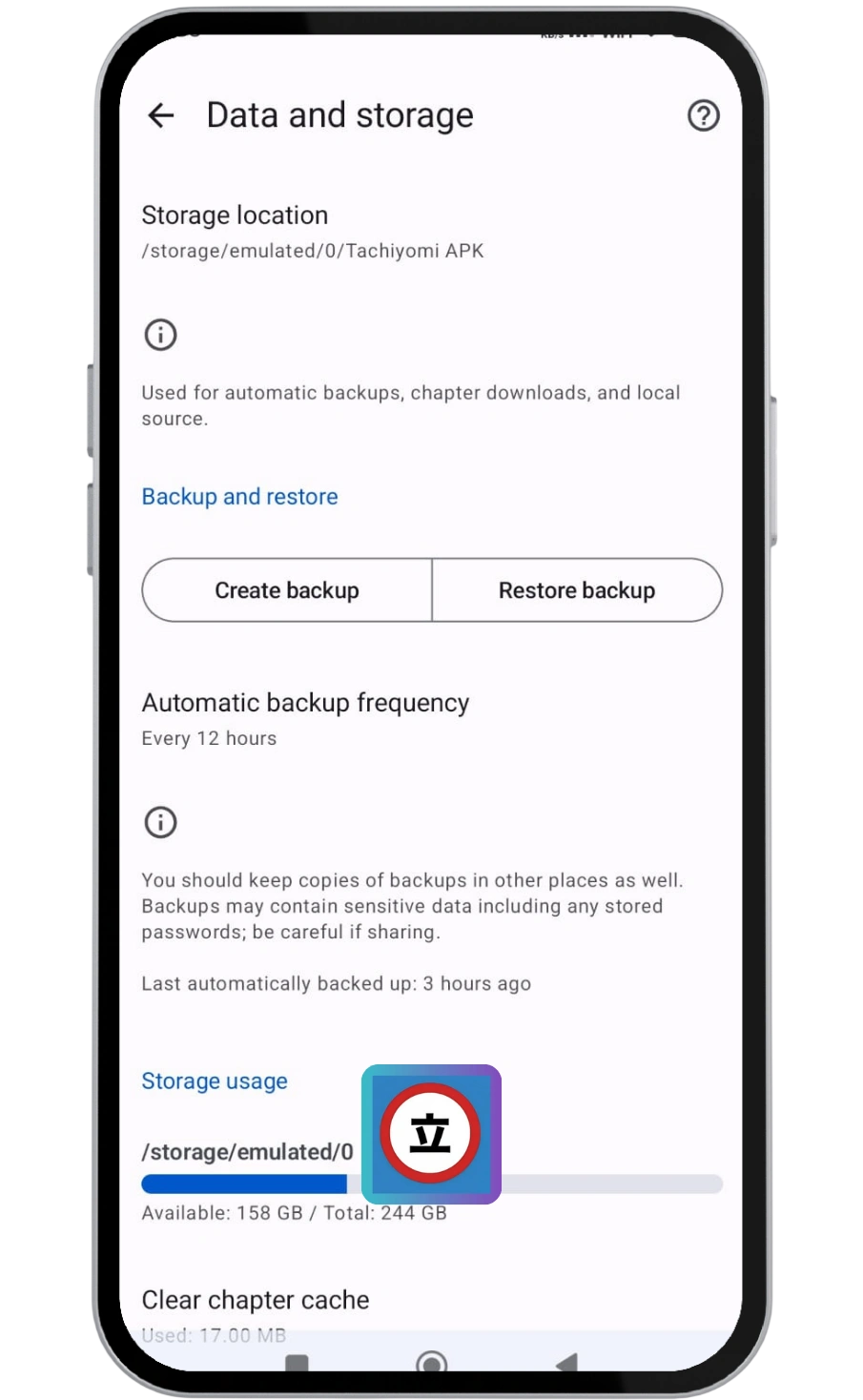 Backup and Data Restore Process