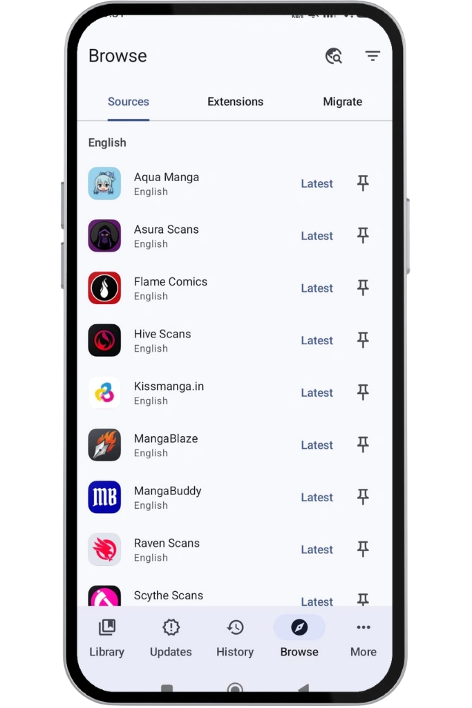 Launch the APP
