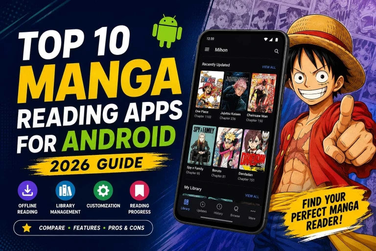 Top 10 Manga Reading Apps for Android (2026 Guide)